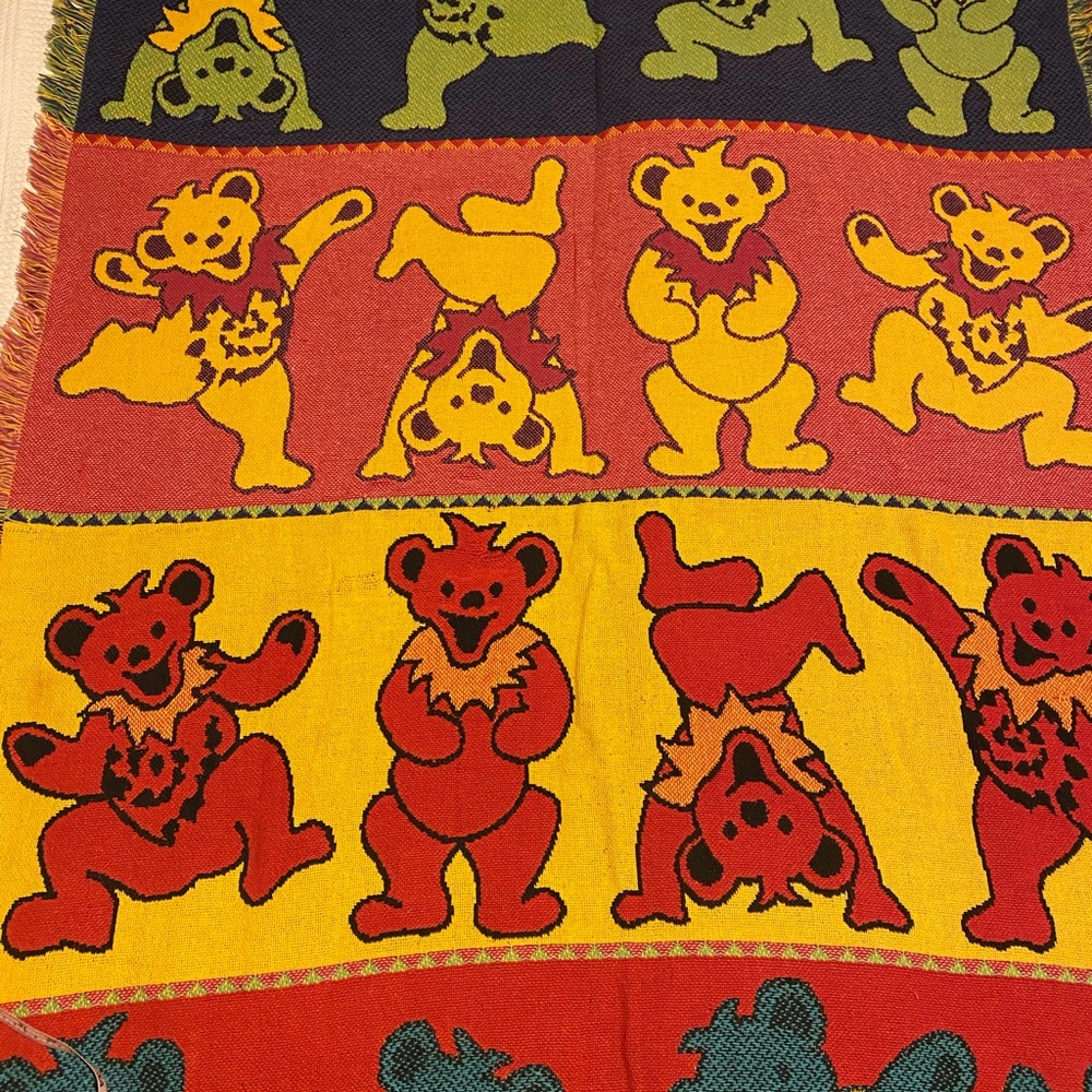 Woven Grateful Dead Blanket